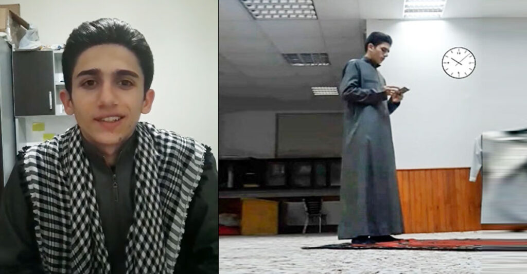 এক রাকাতে পুরো কোরআন পড়ল সিরিয়ান যুবক এক রাকাতে পুরো কোরআন পড়ল সিরিয়ান যুবক